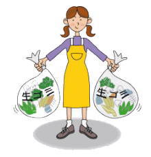 ゴミ出しイラスト