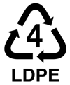 LDPE(低密度ポリエチレン)マーク